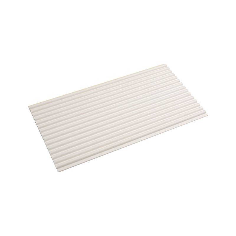 Kleurrijke 3D hout-kunststof wandbekleding