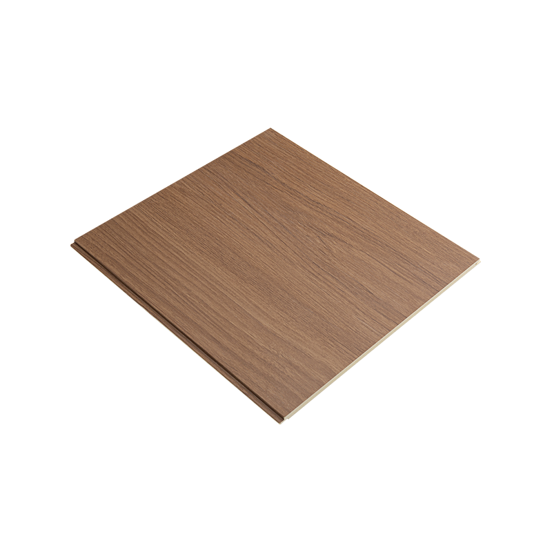 Eenvoudig te installeren WPC composiet massief wandpaneel